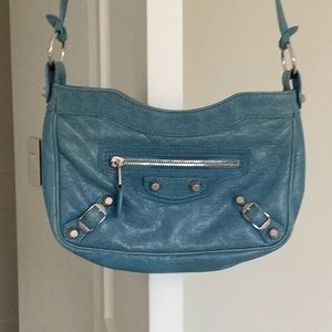 BALENCIAGA hand bag baby blue